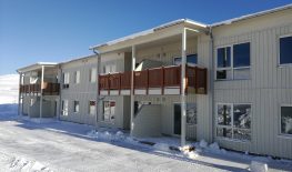 new 10 apartment building in Hammerfest