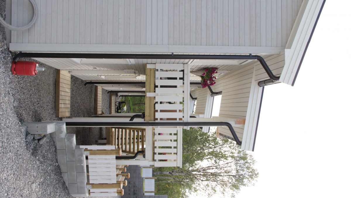 Eleven semi-detached houses