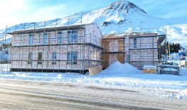 New apartment buildings in Siglufjörður