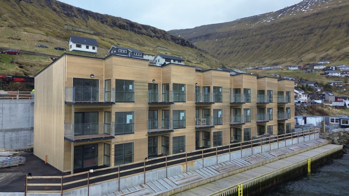 18 apartments in Fuglafjørður
