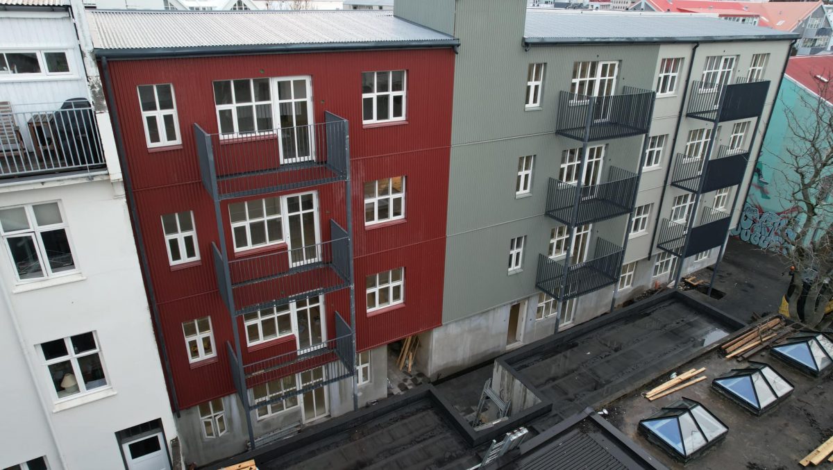 Apartment building in Reykjavík
