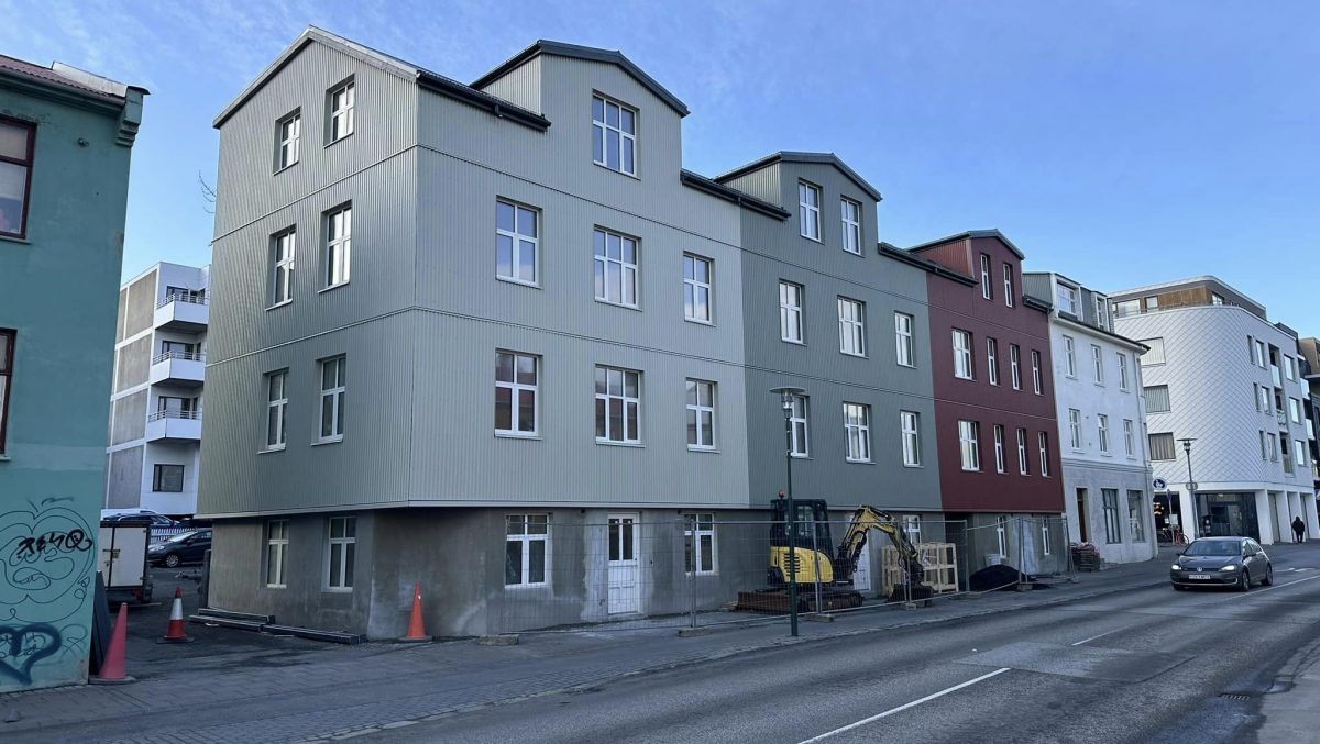 Apartment building in Reykjavík