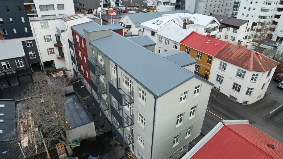 Apartment building in Reykjavík
