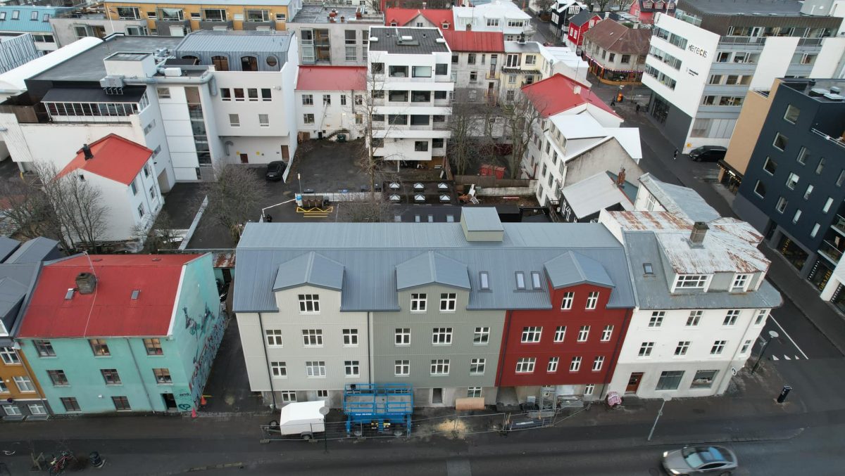 Apartment building in Reykjavík