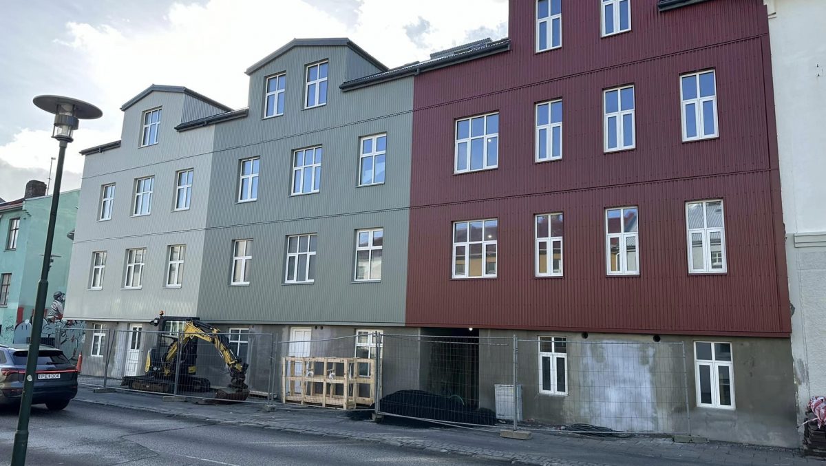 Apartment building in Reykjavík