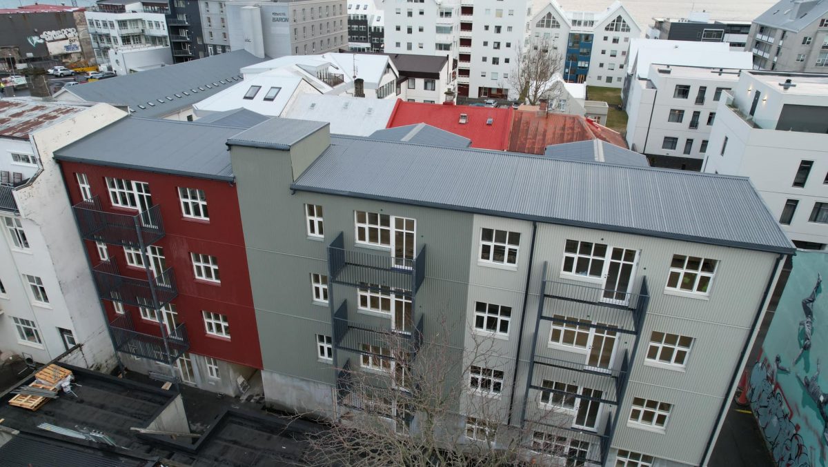 Apartment building in Reykjavík