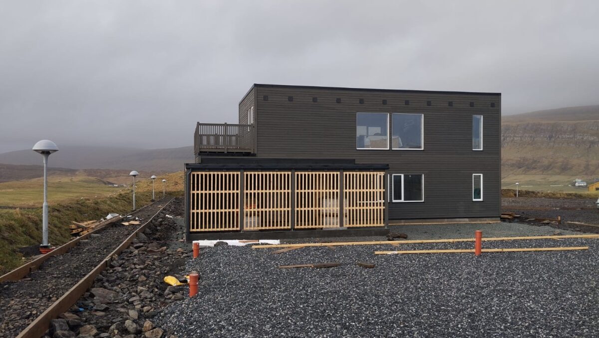Thor house in Faroe