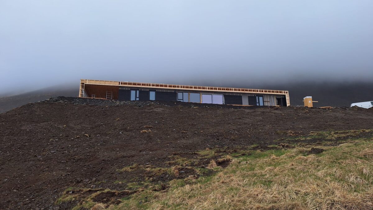 New model house in Iceland