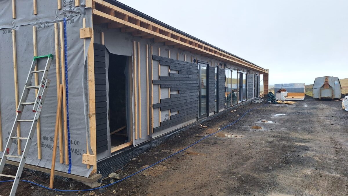 New model house in Iceland