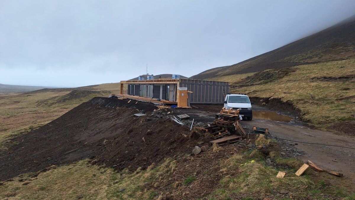 New model house in Iceland