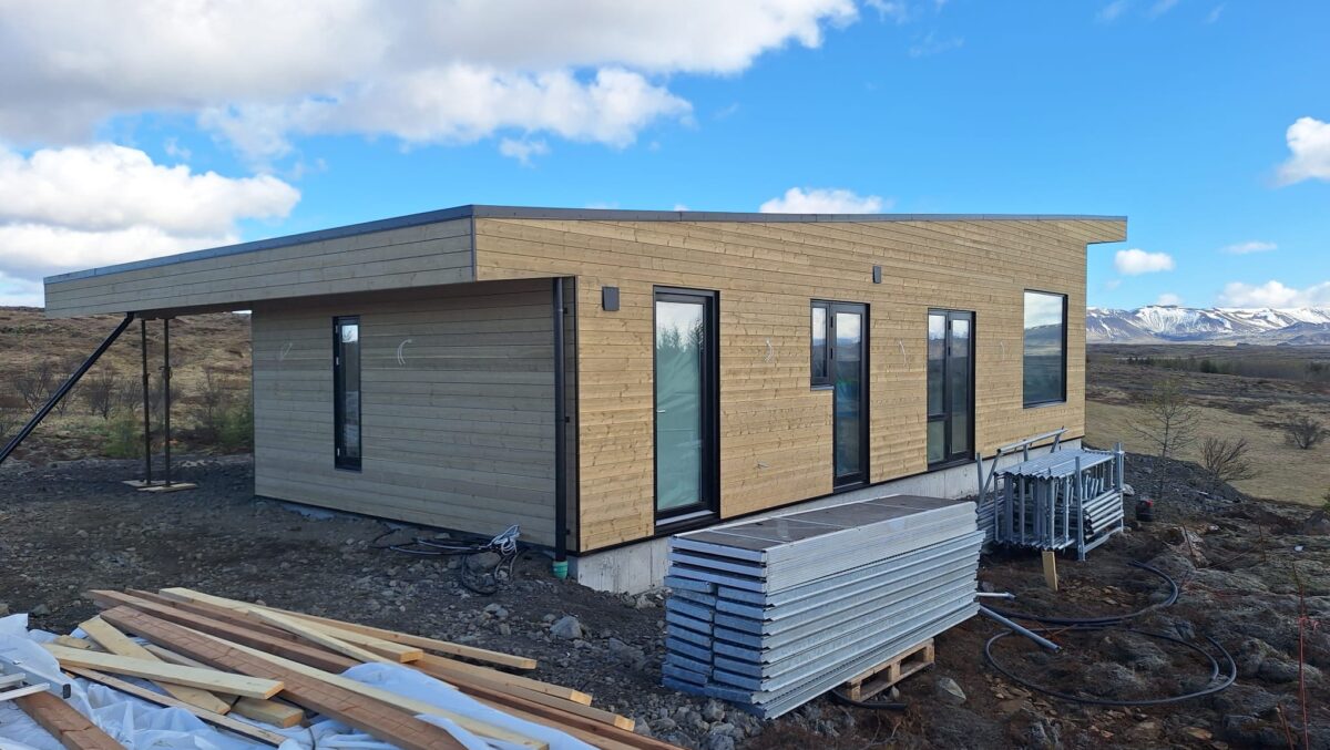 New house in Mosfellsbær, Iceland