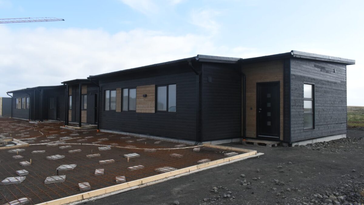 4-Apartment row house in Garður, Iceland