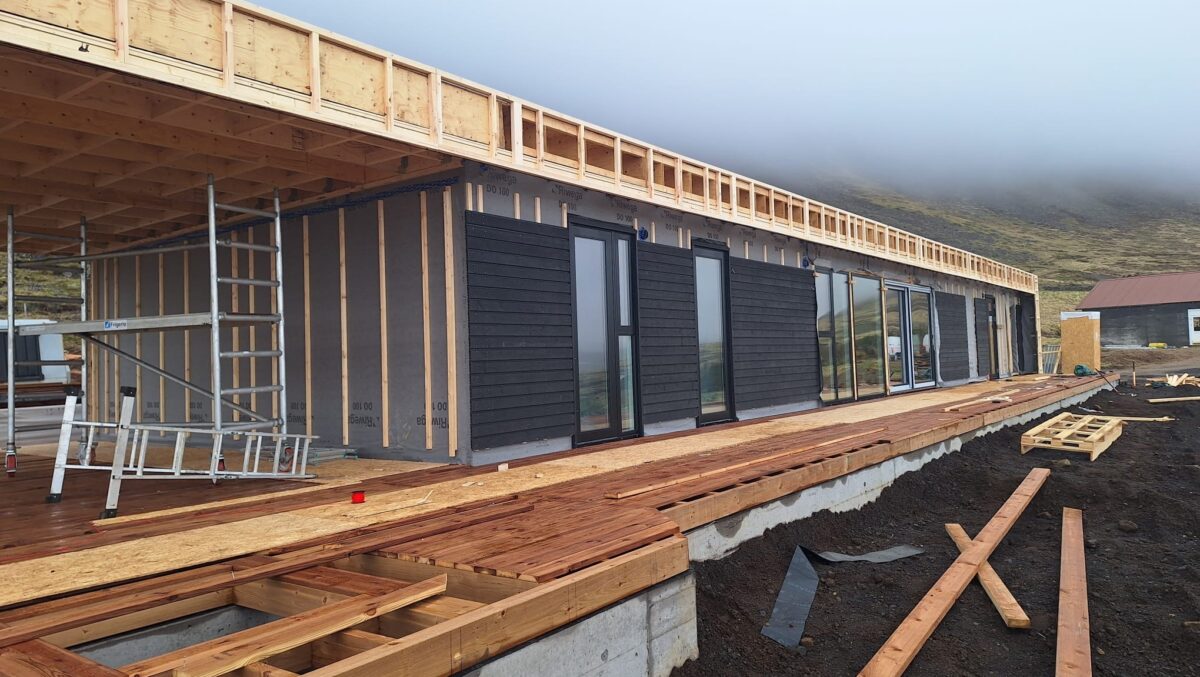 New model house in Iceland