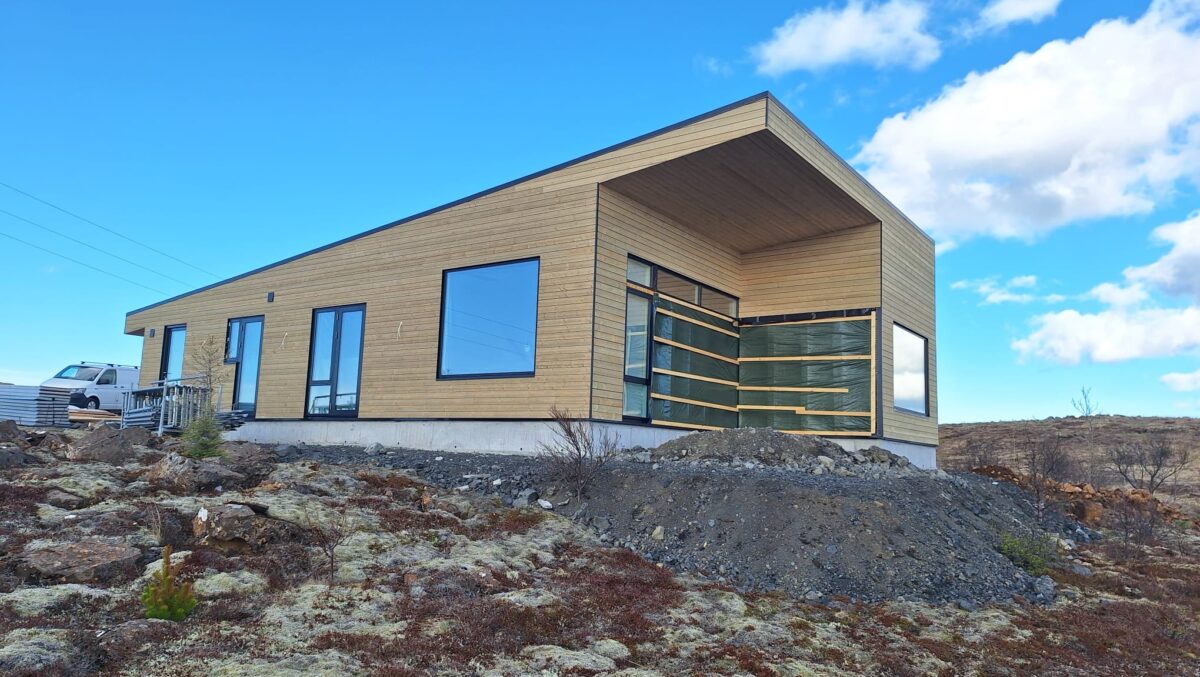 New house in Mosfellsbær, Iceland