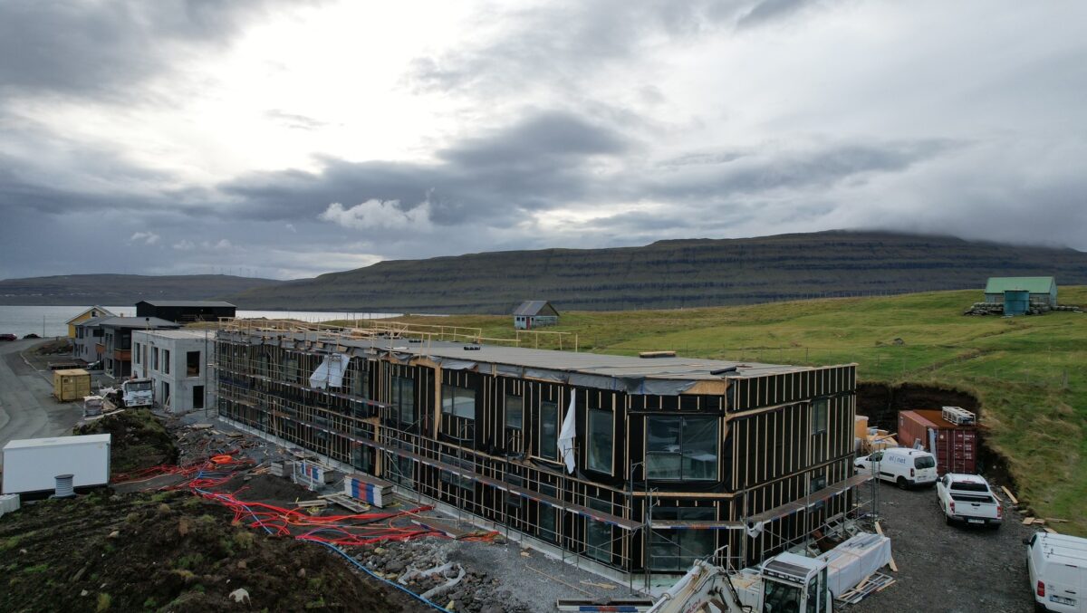 Apartment house in Faroe