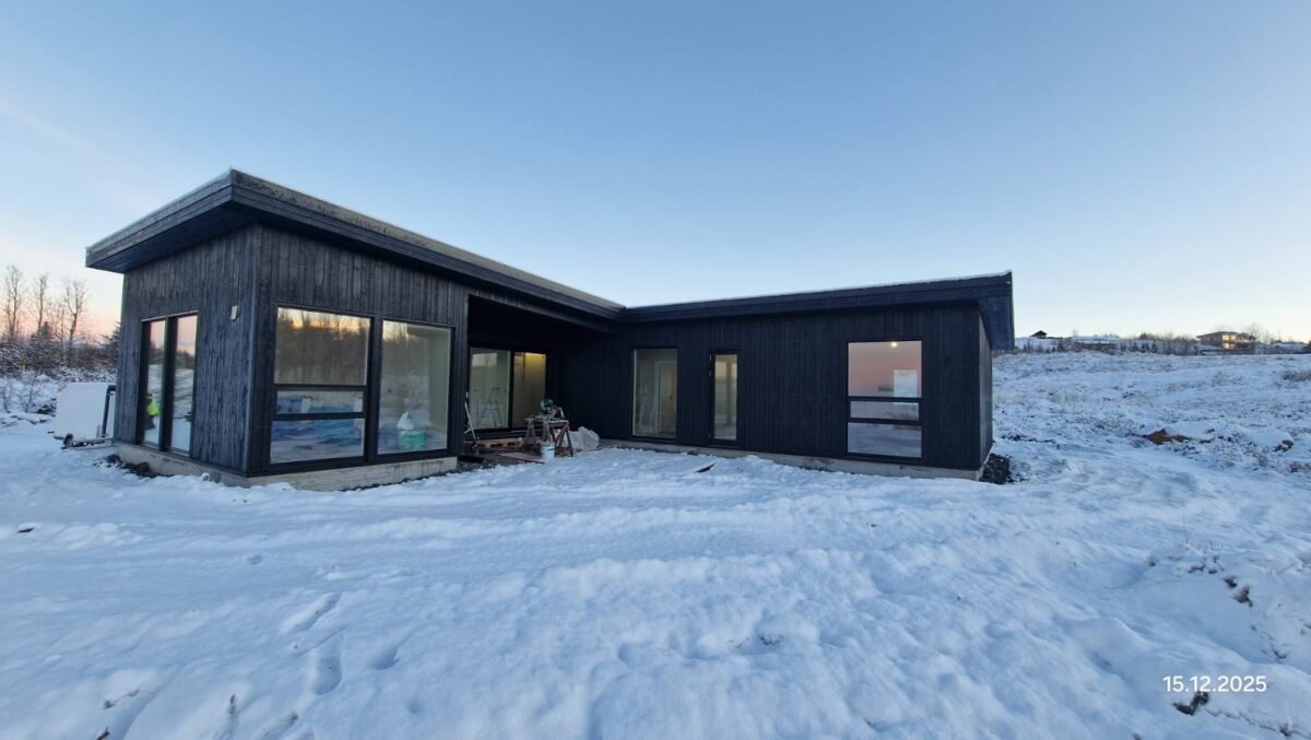 130 m² cottage in Mosfellsbær, Iceland.