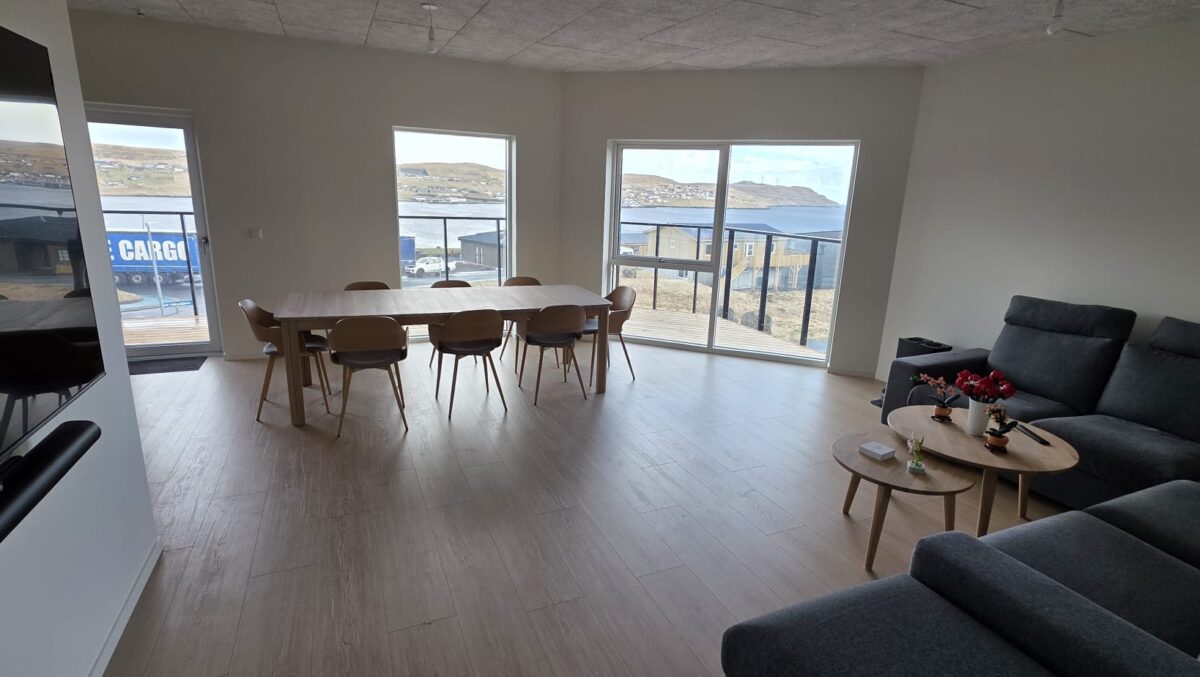 Ten apartment building in Faroe