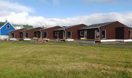 Row houses in Faroe