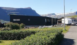 Row house in Iceland