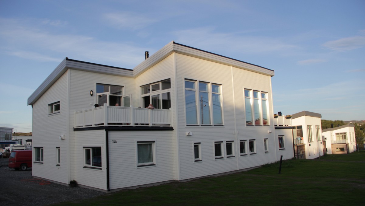 Eleven semi-detached houses