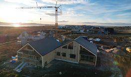 Double house in Iceland