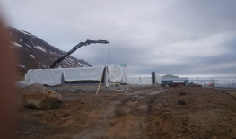 New row of 5 houses in Iceland